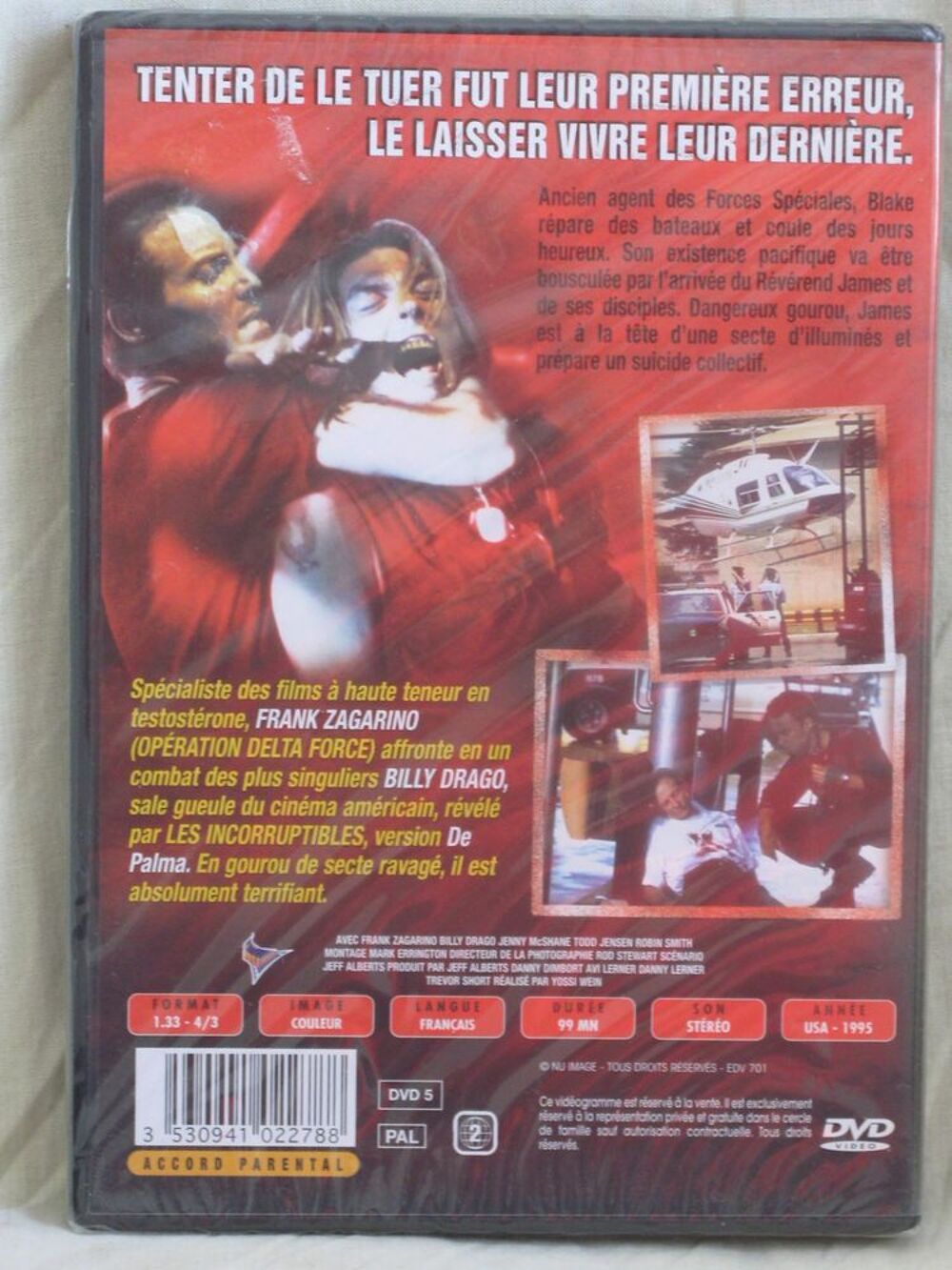 Never say Die DVD et blu-ray