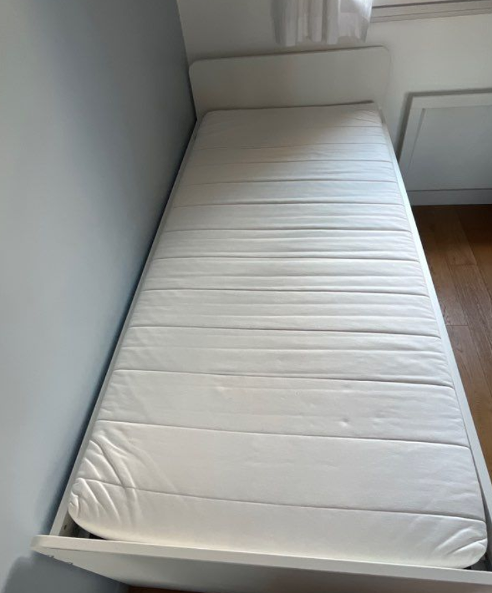 Lit rangements ikea Slakt 1 personne Meubles