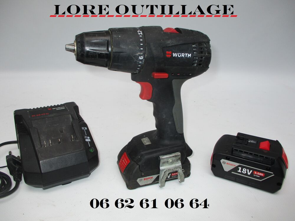 WURTH BS 18-A Compact - Visseuse / Perceuse Bricolage