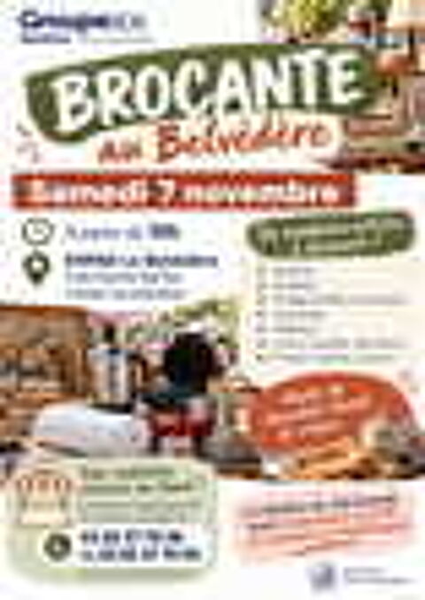 Brocante d'automne de l'EHPAD du belv&eacute;d&egrave;re Brocante, salon des antiquaires