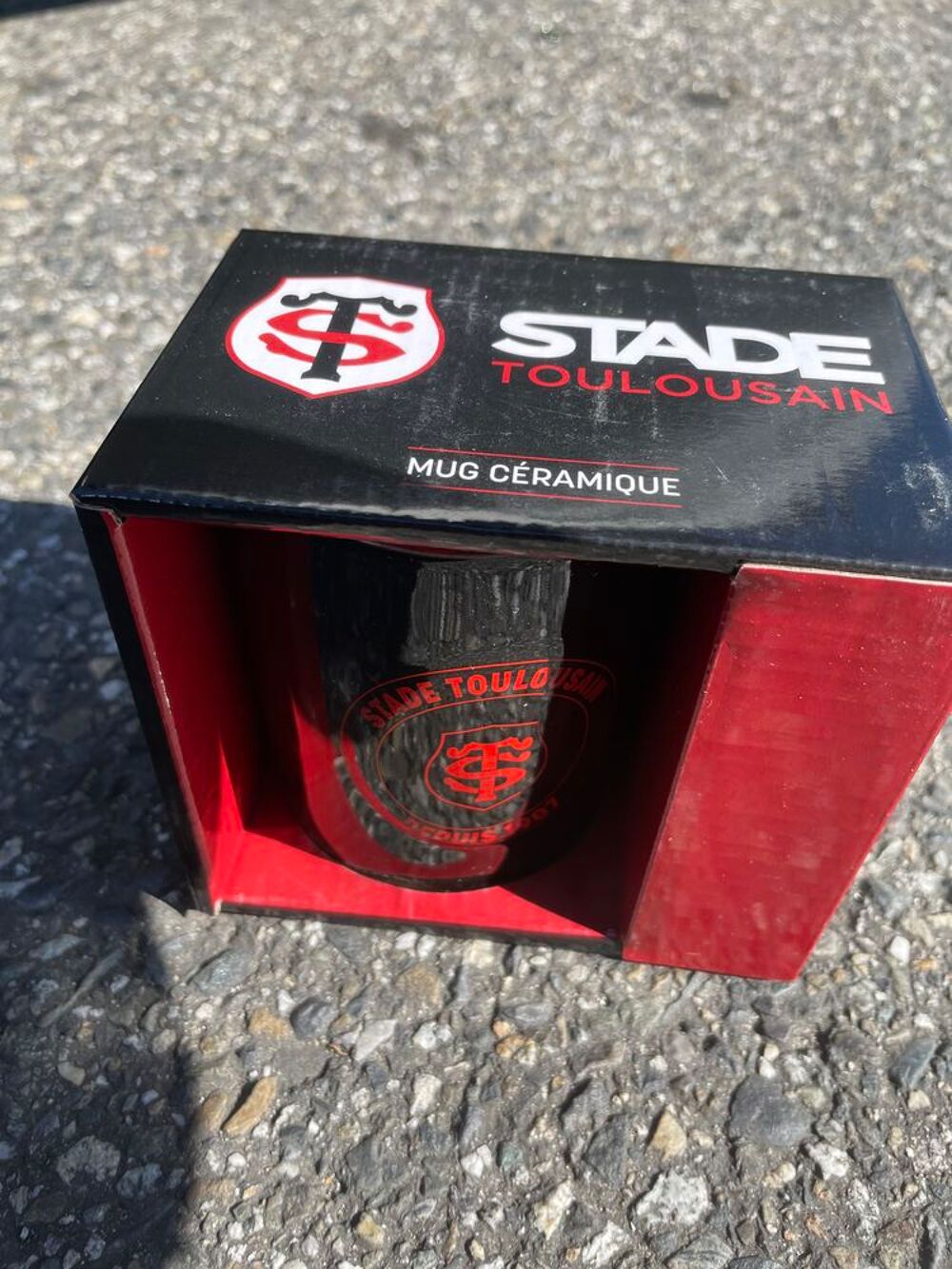 2 coffrets mugs stade toulousain 