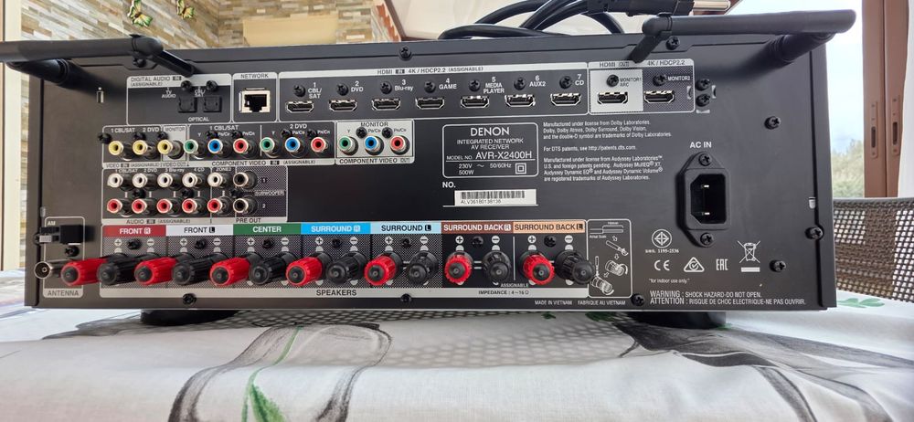  Denon avr-x2400h amplificateur av home
Audio et hifi