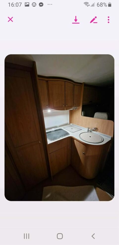 B&Uuml;RSTNER Camping car 2004 occasion Faye-d'Anjou 49380