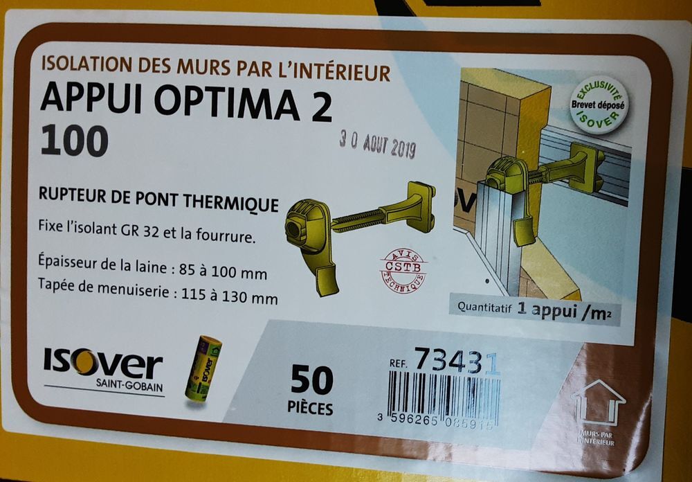 support d'isolation Bricolage
