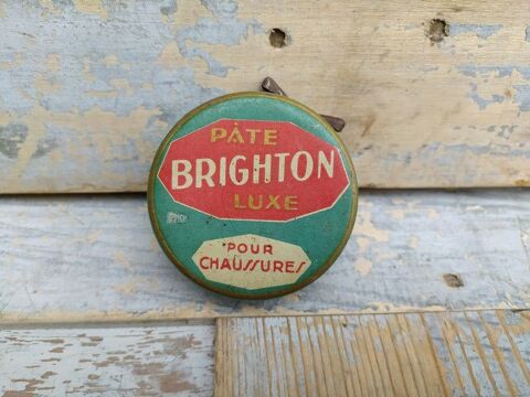 Ancienne Boite Cirage Brighton Luxe Publicitaire 
20 Loches (37)