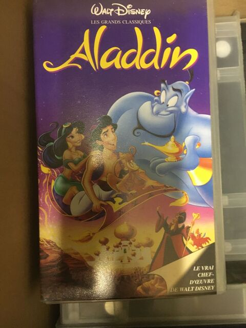 cassette vido Walt Disney  
Aladdin
5 Grsy-sur-Aix (73)