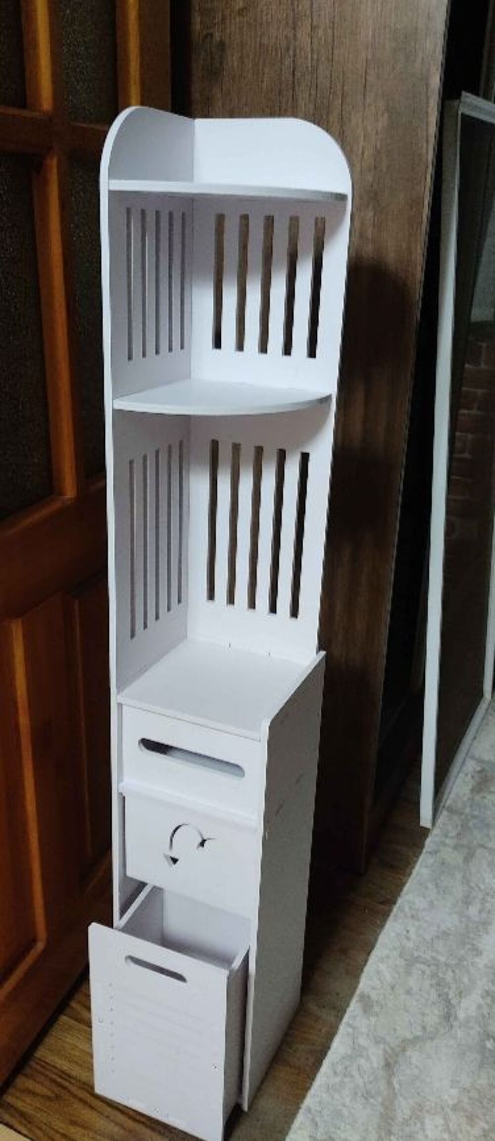 Meuble &eacute;tag&egrave;re wc toilette salle de bain Meubles