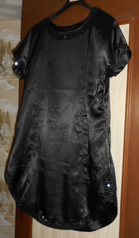 robe de soire ADA GATTI noir brillant t. 44 10 Ervy-le-Chtel (10)