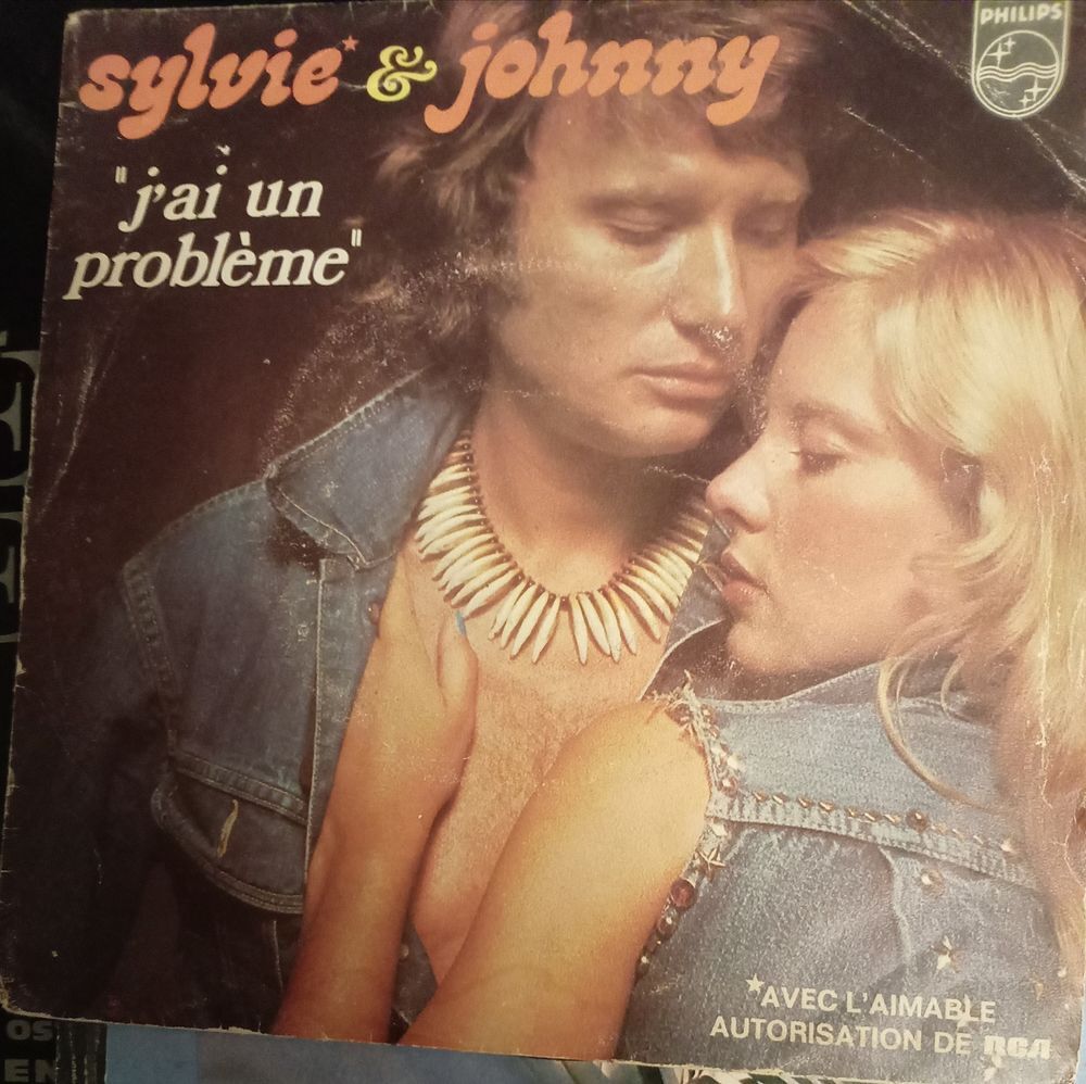 JOHNNY HALLYDAY / 3 X DISQUES VYNIL 45 TOURS CD et vinyles