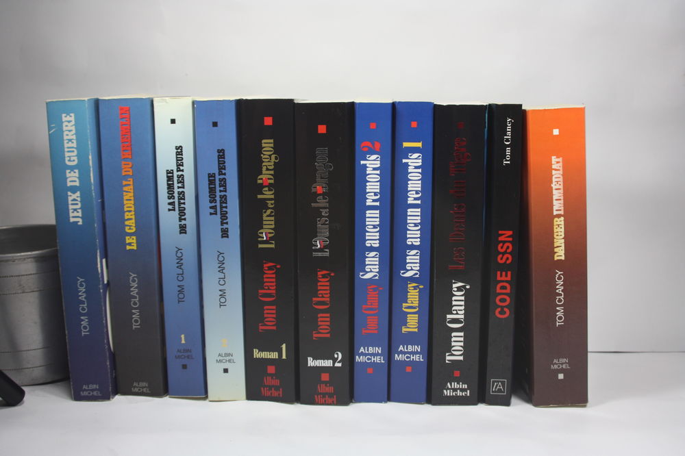 Collection &quot;Tom Clancy&quot; s&eacute;rie N&deg;1 &amp; 2
Livres et BD