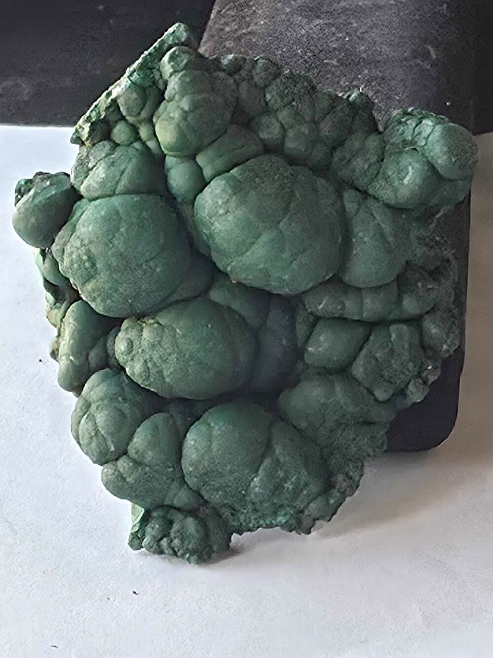 Magnifique Stalactite de Malachite brute du Katanga, RDC-Collection 