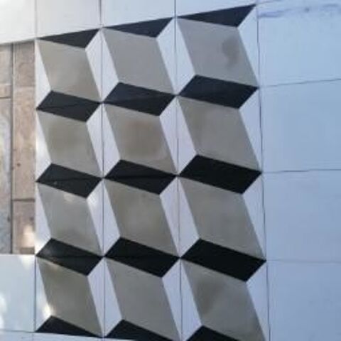 Carreaux de ciment cubes gomtriques MOSAIC DEL SUR 90 Iverny (77)