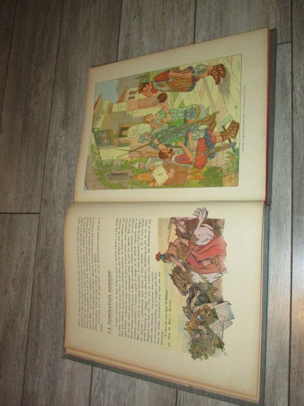 VIEUX LIVRE HANSI ET HUEN "HISTOIRE D ALSACE" 