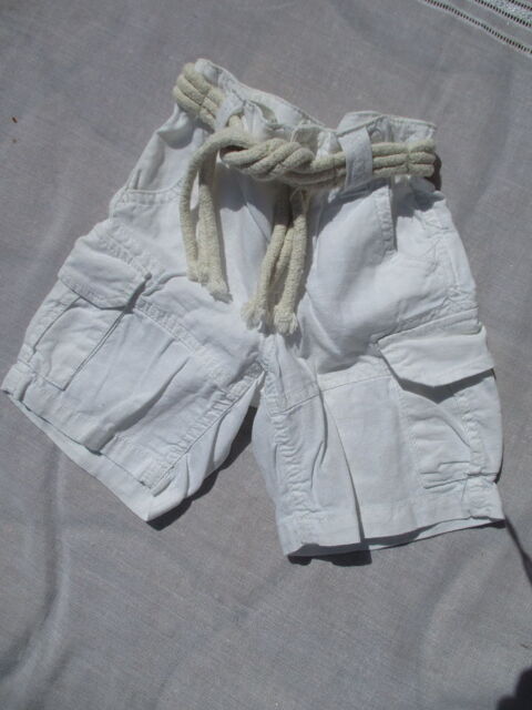 Bermuda Blanc pour p'tite fille de 2 Ans 2 La Fert�-Alais (91)