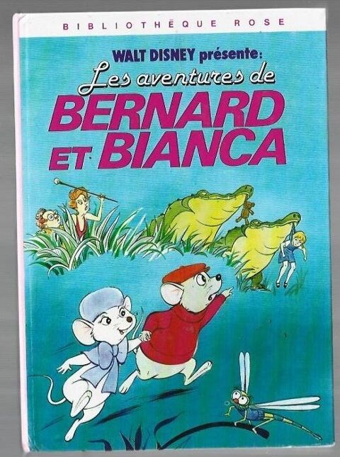 bibliotheque rose - les aventures de bernard et bianca - 198 0 Fougres (35)