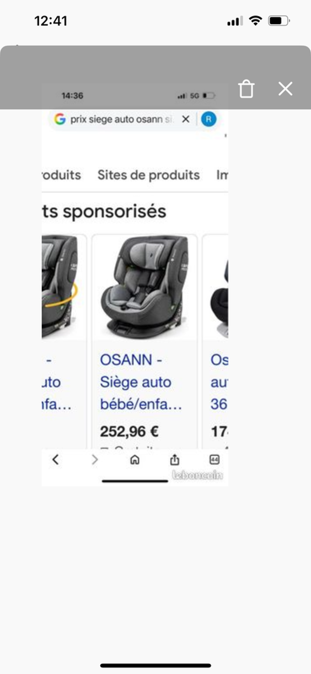 Si&egrave;ge auto neuf Mobilier enfants