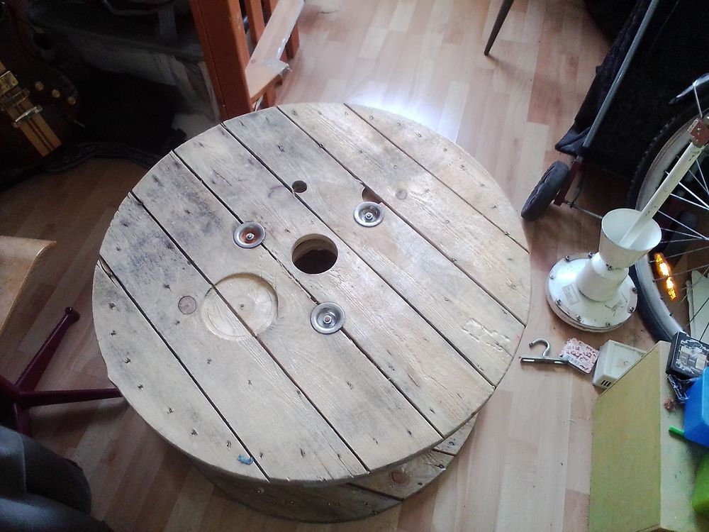 2 tourets bois Jardin
