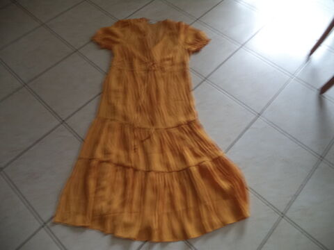 Robe jaune longue 12 Perros-Guirec (22)