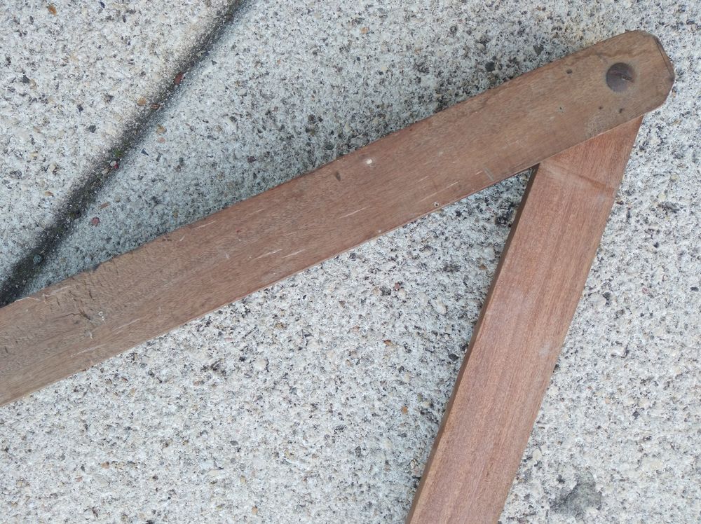 Rapporteur en bois Bricolage