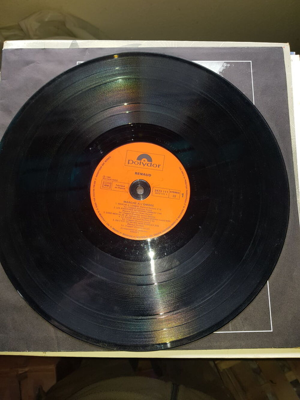 Disque vinyle 33tours CD et vinyles