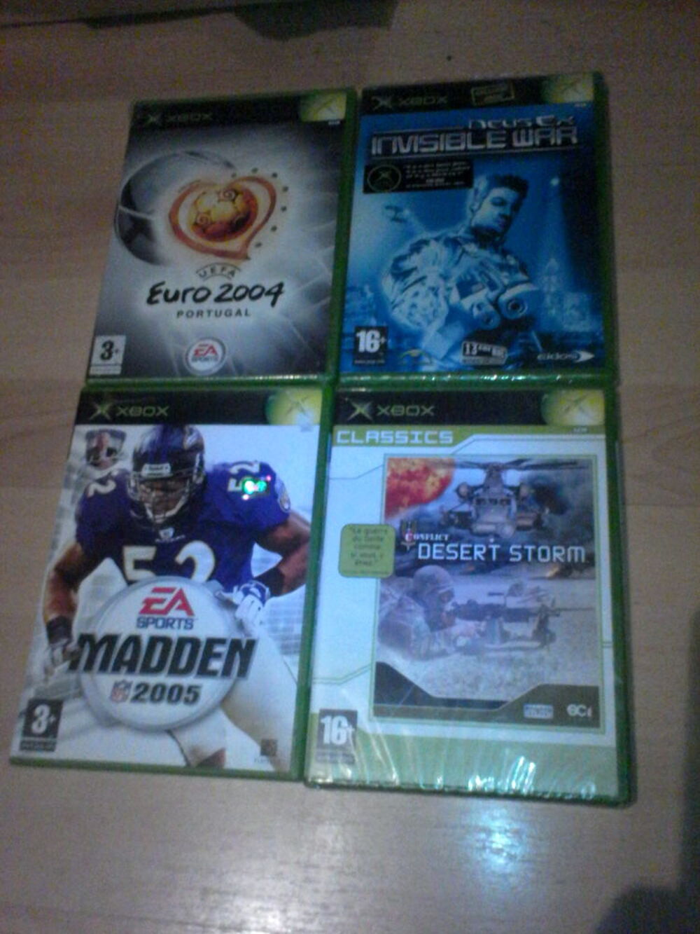  4 jeux de XBOX 
Consoles et jeux vidéos