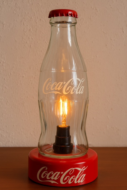 Lampe d�co Coca-Cola . Bouteille vintage lumineuse 10 Beaucaire (30)