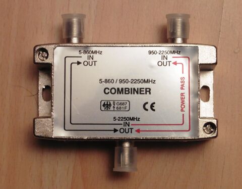 Mini coupleur/Combiner/2-2250 MHz 6 Ablis (78)