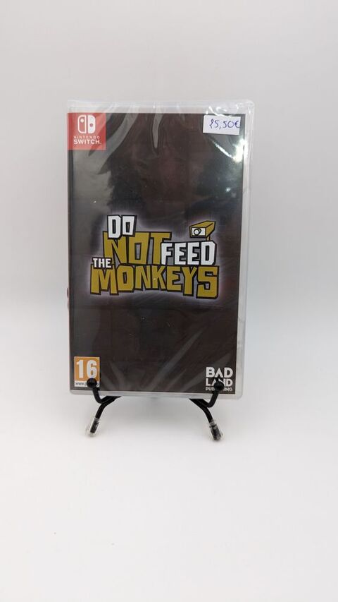 Jeu Nintendo Switch Do Not Feed the Monkeys neuf blister 20 Vulbens (74)