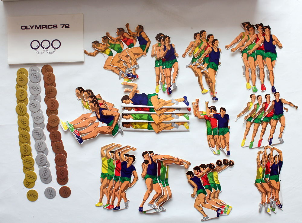 Boite de jeu de soci&eacute;t&eacute; 1972 JEUX OLYMPIQUES Jeux / jouets