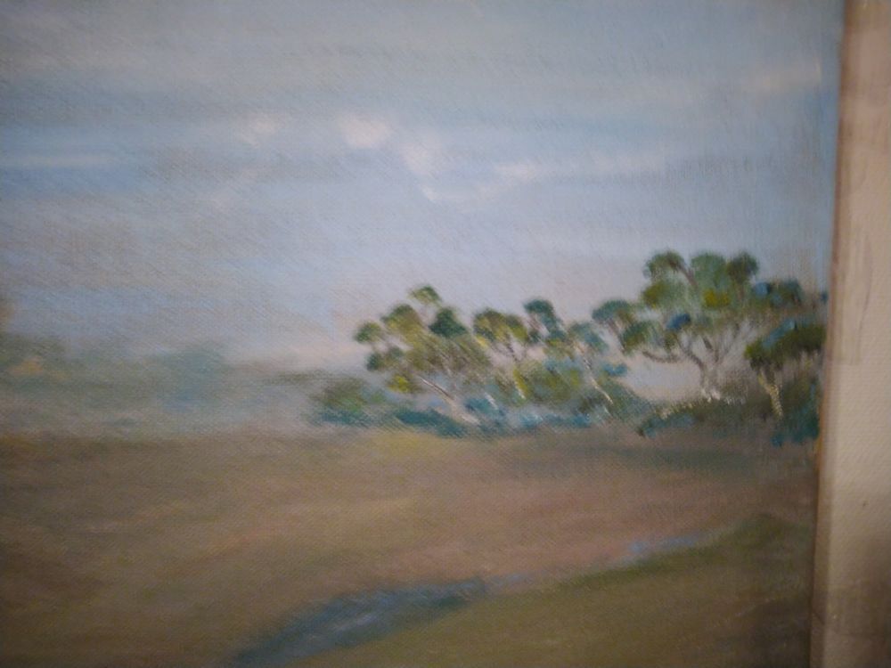 tableau "s&eacute;r&eacute;nit&eacute;" de corinne de sta&euml;l Décoration
