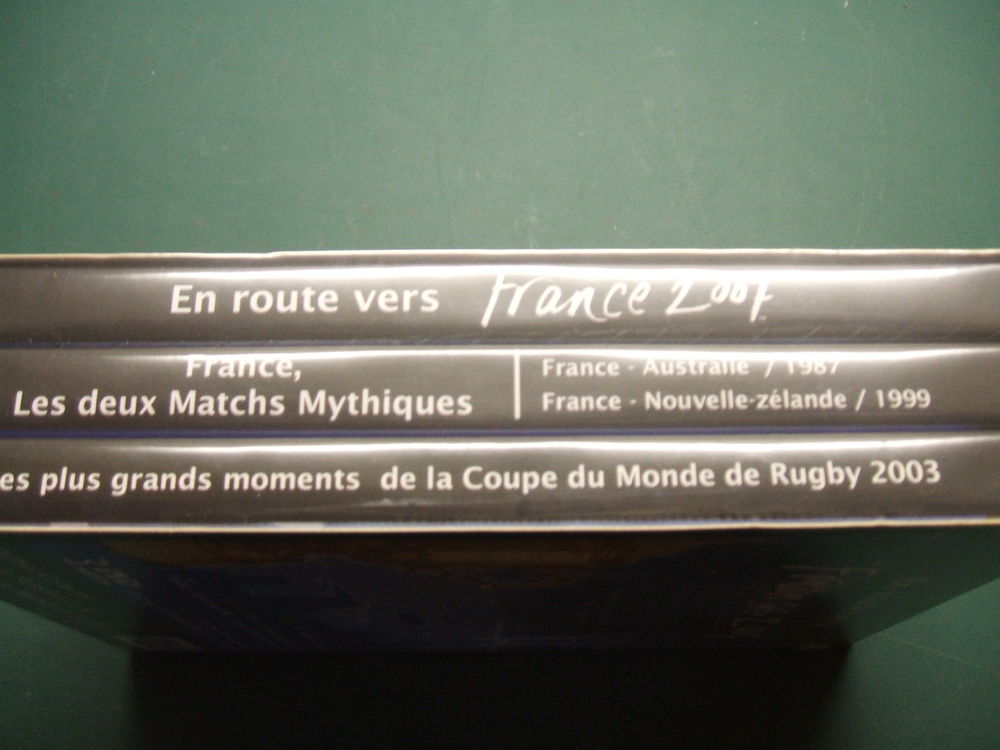 Coffret collector de 3 DVD coupes du monde de rugby
DVD et blu-ray