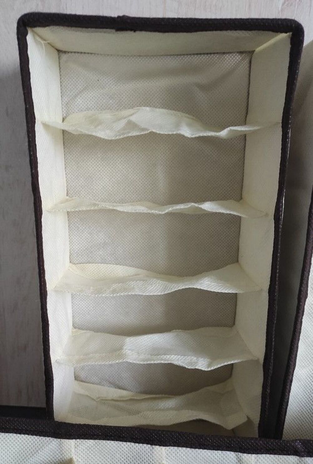 Rangements pliables en tissu NEUFS (le lot de 5) Bricolage