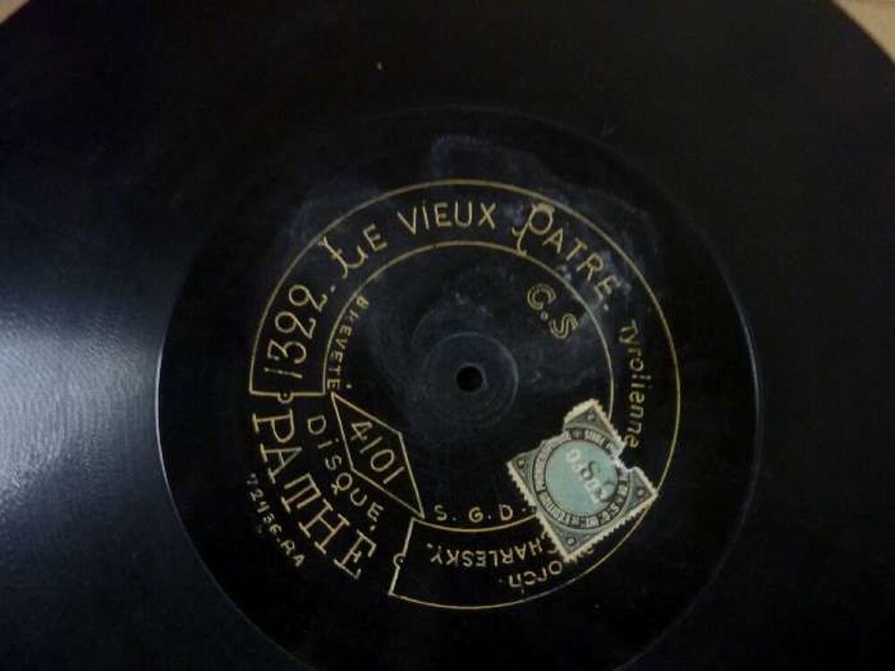 Grand disques GRAMOPHONE 78 trs Audio et hifi