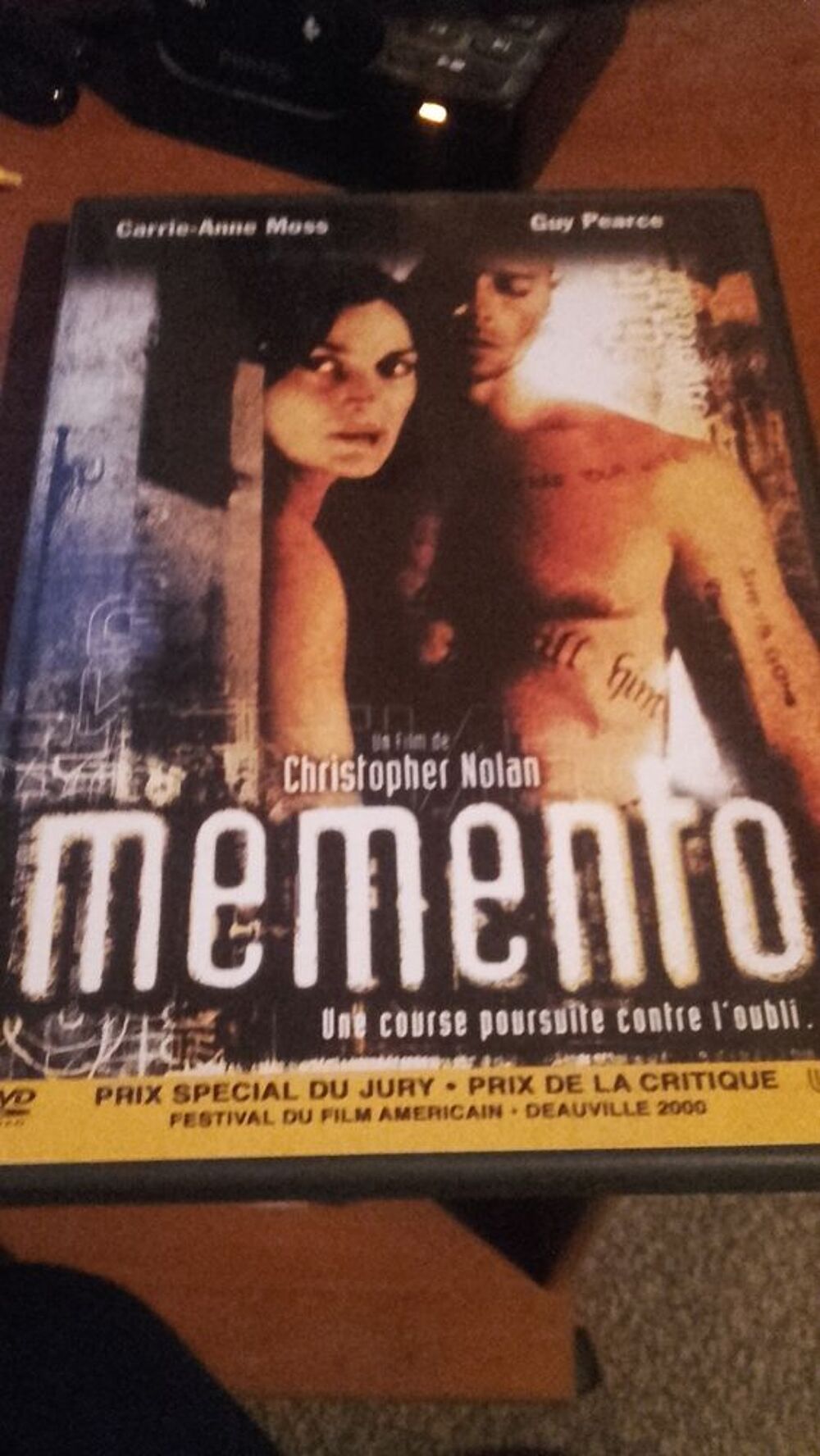 DVD Memento. Livraison possible DVD et blu-ray