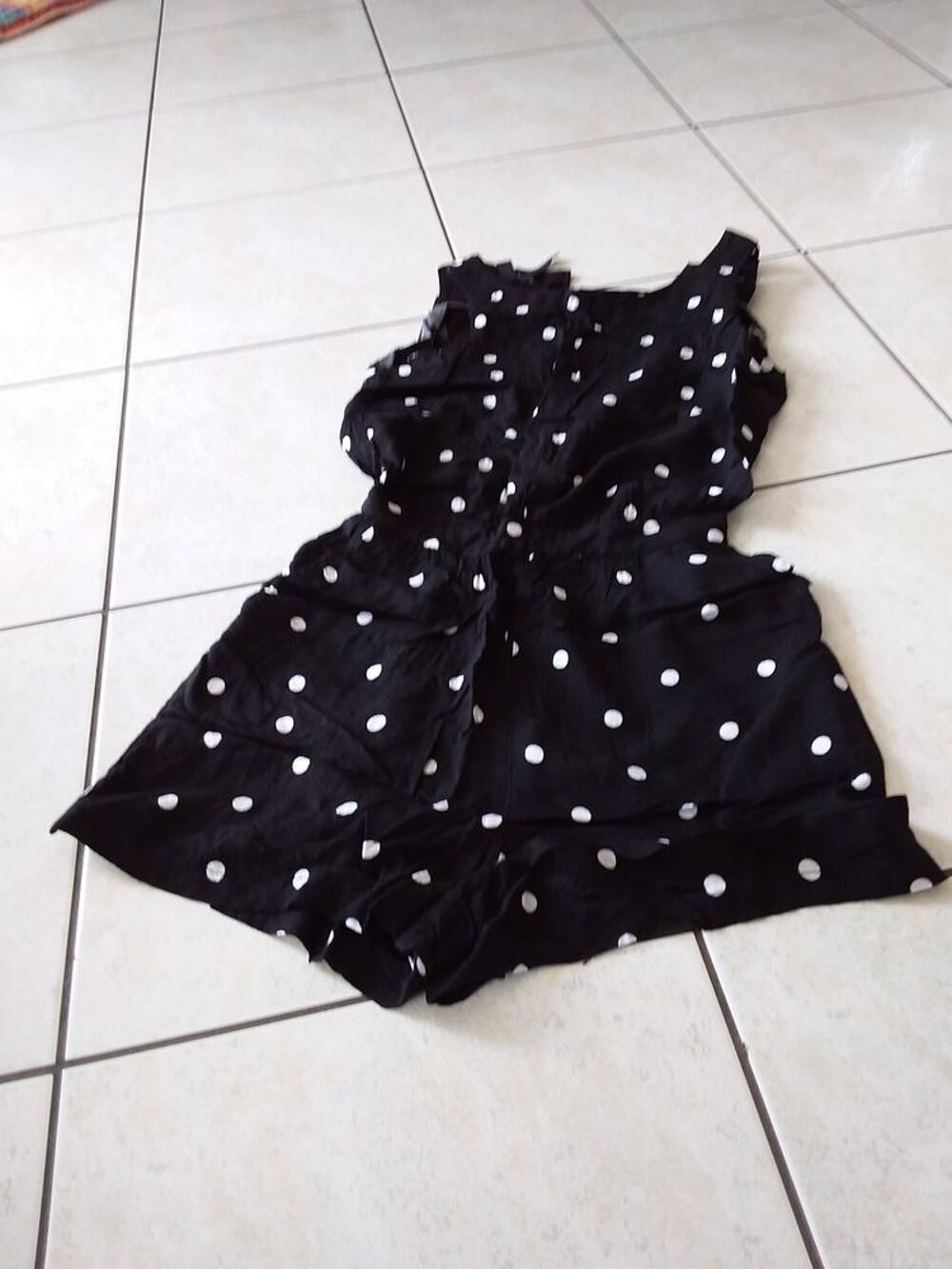 Combi noir a pris blanc Vêtements