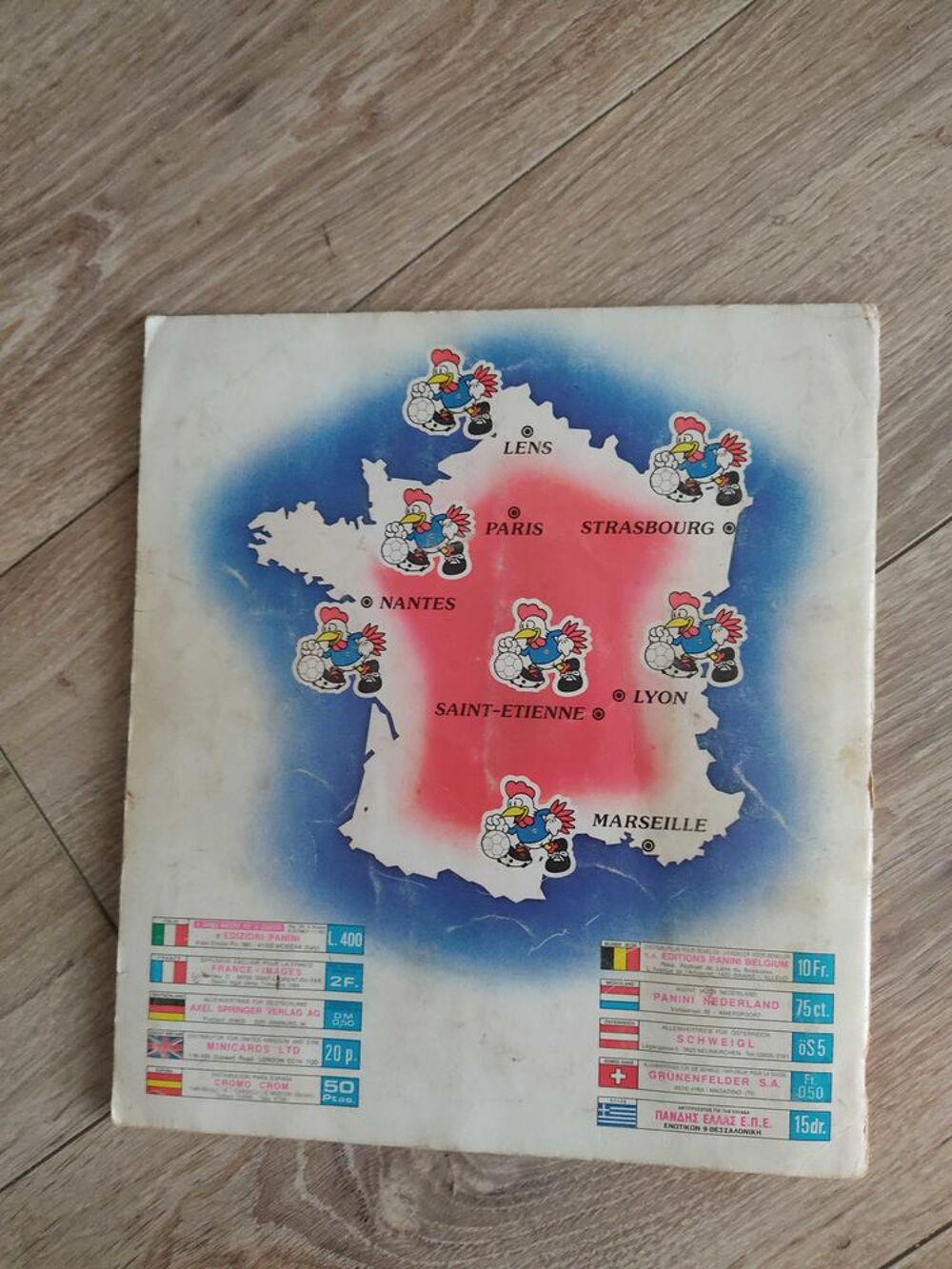 album panini football 1984 