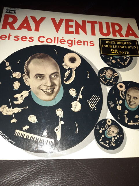 Disque vinyle 33 tours Ray VENTURA et ses collgiens 10 Longeville-ls-Saint-Avold (57)