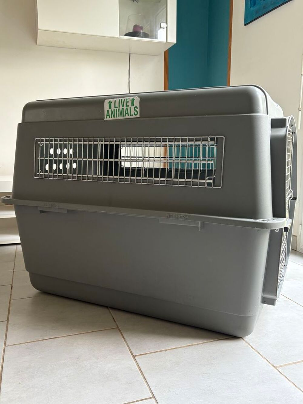   2 cages de transport IATA XL Petmate Vari Sky Kennel 