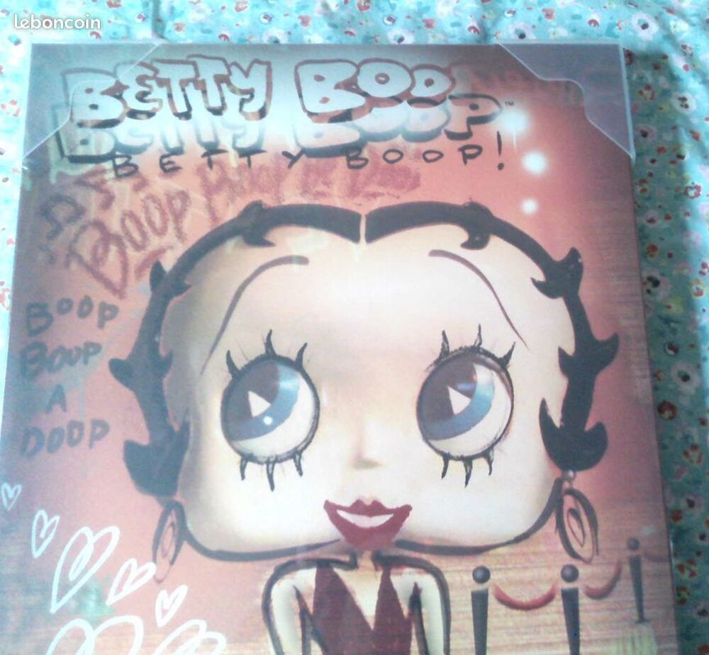 Tableau toile Betty Boop Décoration