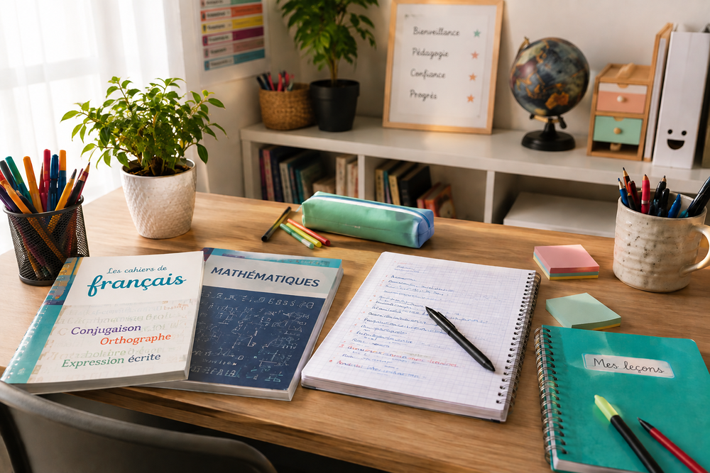   Progresser en français et maths du CP au CM2 à Courtry 