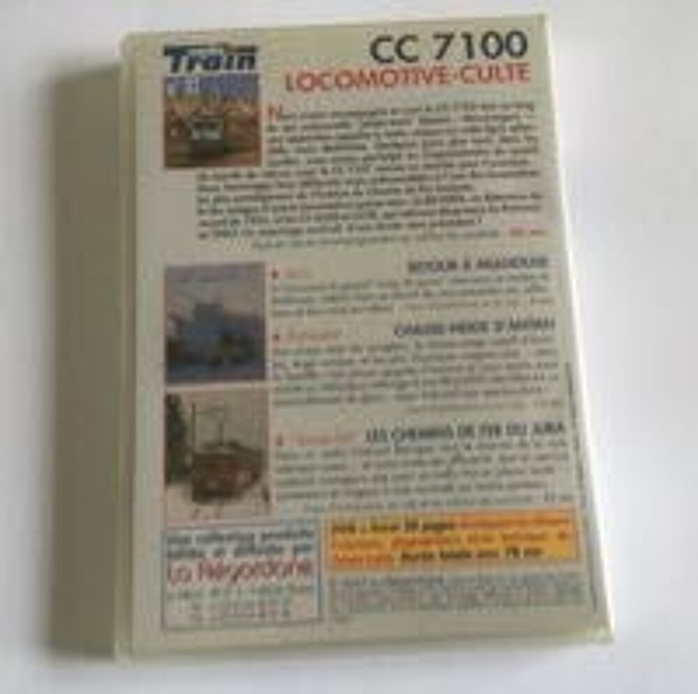DVD media-Train n&deg; 37. CC 7100 locomotive-culte DVD et blu-ray