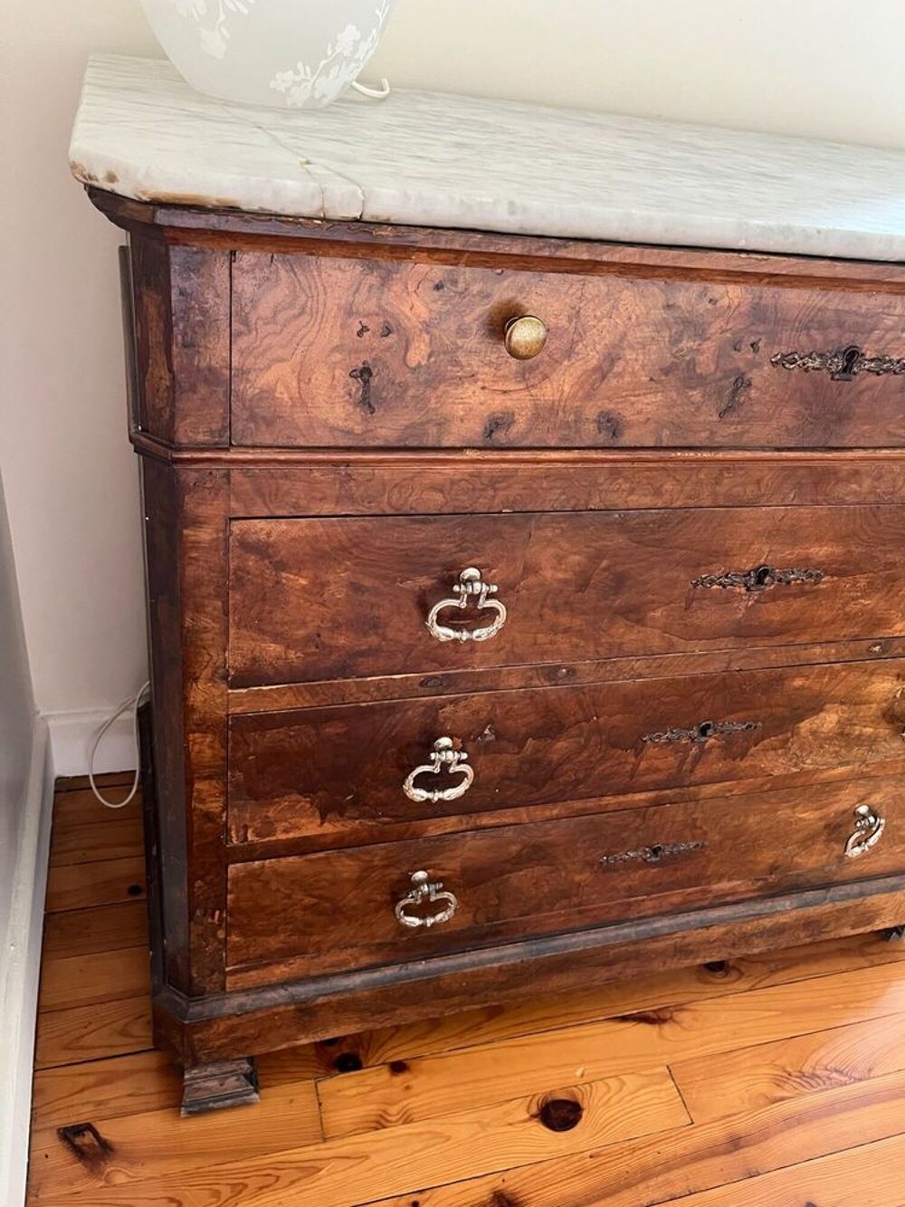 JE DONNE - Commode en bois / marbre Meubles