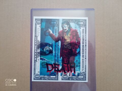 Art Dollars srigraphie originale Death NYC certificat neuf 500 Metz (57)