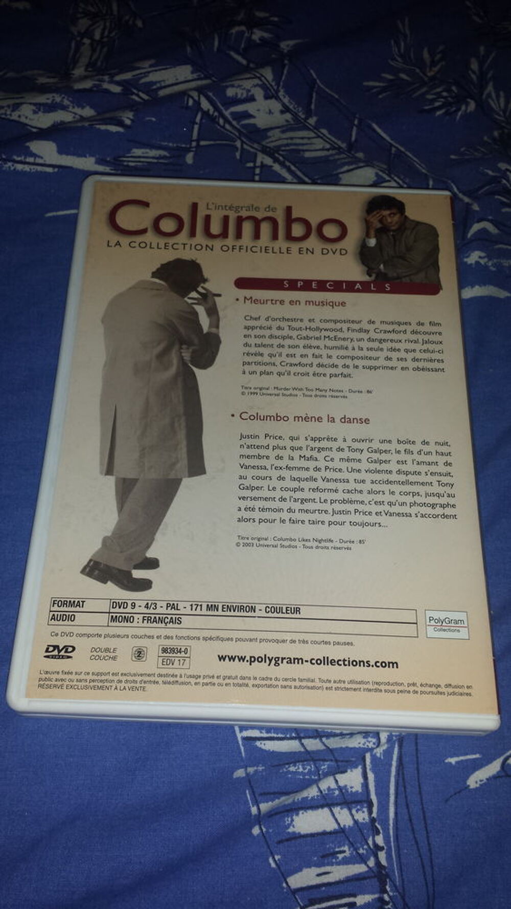DVD COLUMBO N&deg; 34 DVD et blu-ray