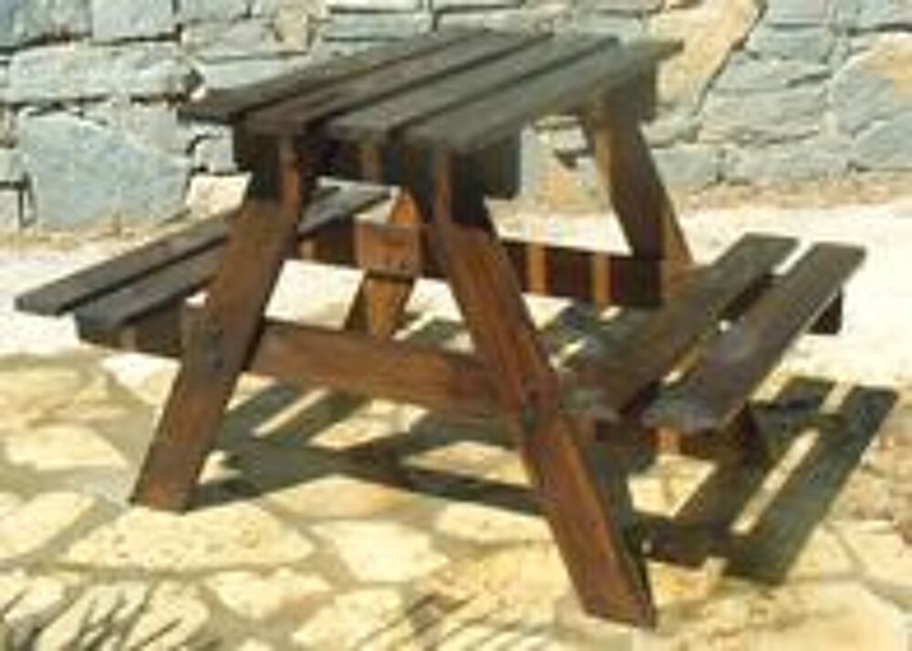Table pique nique enfants Jardin