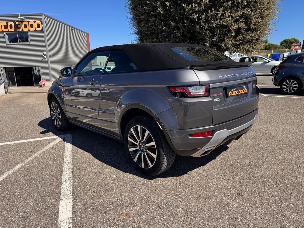 Range Rover Evoque CABRIOLET 2.0 TD4 150ch SE DYNAMIC BVA 2017 occasion 84290 Sainte-C&eacute;cile-les-Vignes