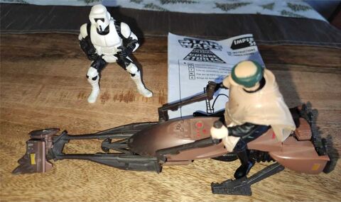 Speeder Bike + Luke + Stormtrooper (Le Retour du Jedi-Endo) Ittenheim (67)