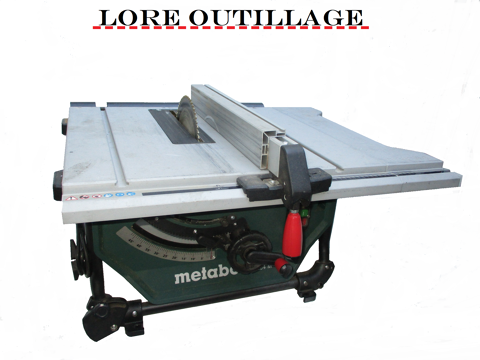 METABO TS 254 M - déligneuse 240 Cagnes-sur-Mer (06)