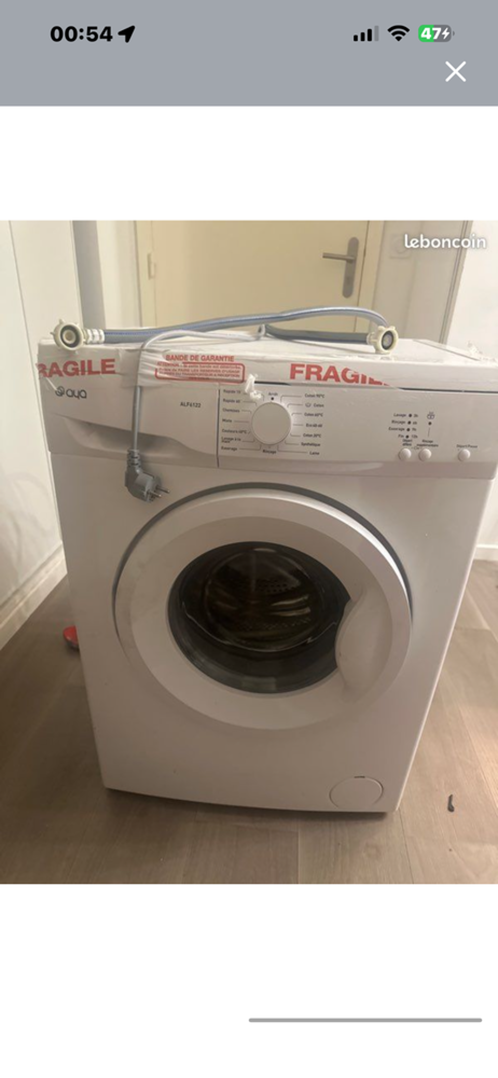 Machine &agrave; lave Electroménager
