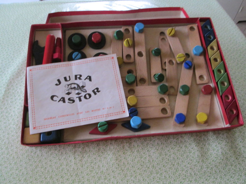 Jeu ancien en bois du Jura ? Jura Castor? (ann&eacute;es 1960) Jeux / jouets